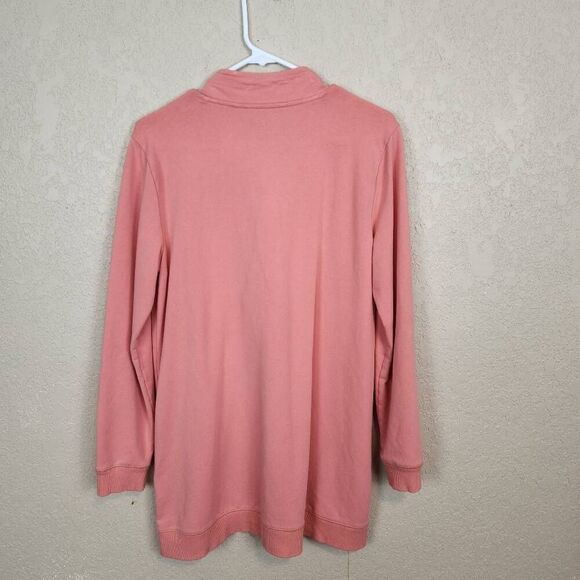 Soft Surroundings Melon Lakshmi Pullover Tunic Small (4832) - Picture 2 of 7